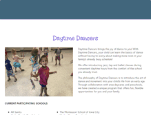 Tablet Screenshot of daytimedancers.com